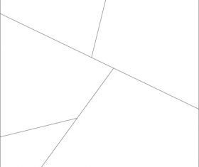 Geometric rectangle puzzles vector
