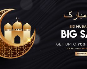 Holiday sale card vector