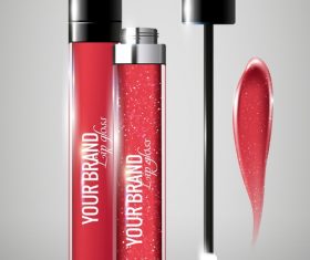 Lip gloss vector