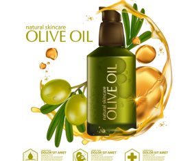 Olive oil vector