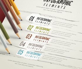 Report infographic concept vector