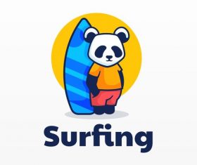 Surfing icon design vector