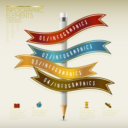 Time allocation infographic concept vector