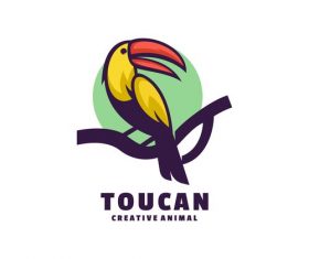 Toucan icon design vector