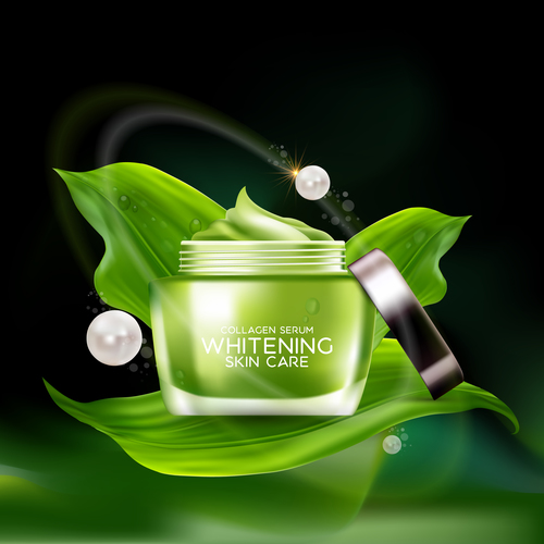 Womens moisturizing essence vector