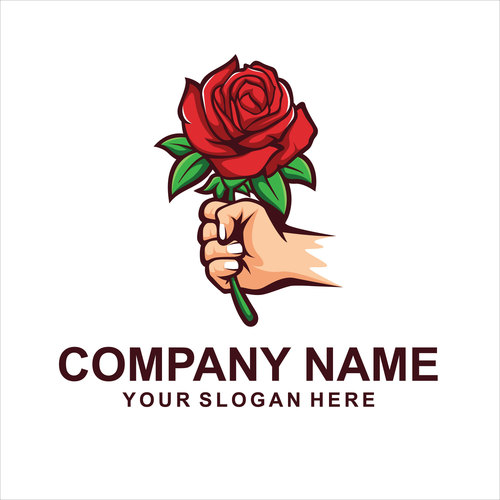 Rose logo Cut Out Stock Images & Pictures - Alamy