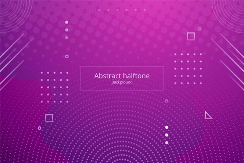 Abstract halftone background vector