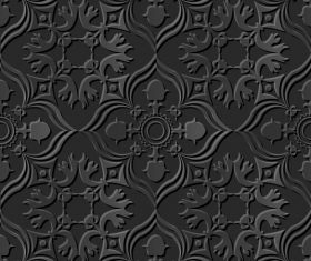 Art 3d patterns in vector