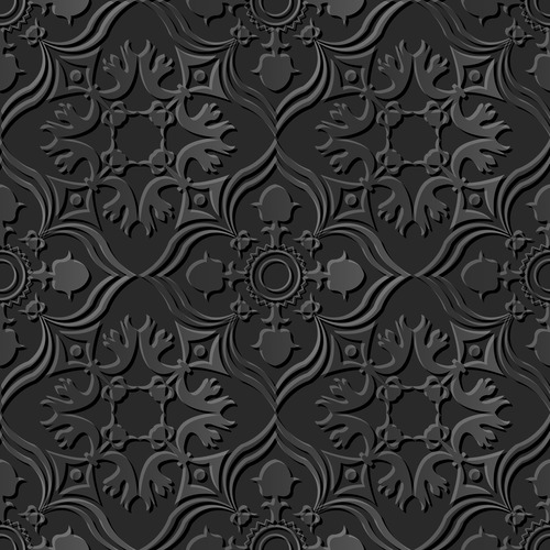 Art 3d patterns in vector