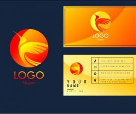 Art business card logo vector