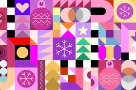 Color different patterns vector