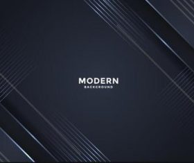 Dark blue 3d geometric vector background design