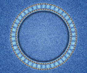 Denim texture background vector