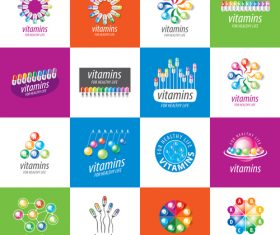 Drugs icon collection vector