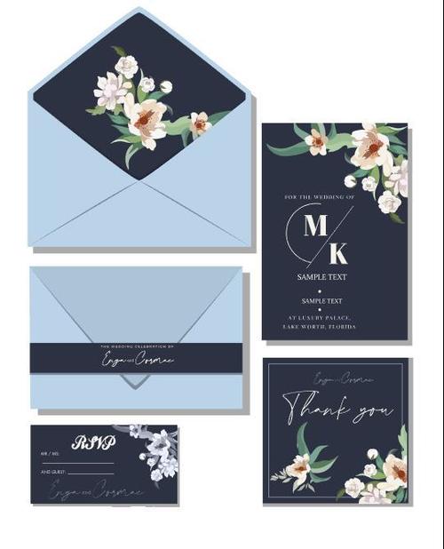 Generous and elegant invitation design vector