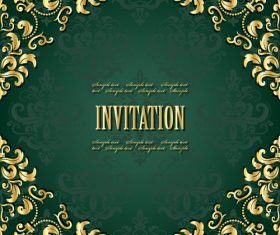 Invitation cards vector