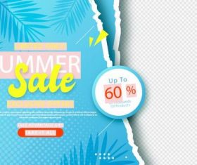 Limited only summer sale vector