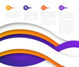 Minimalist business flyers vector