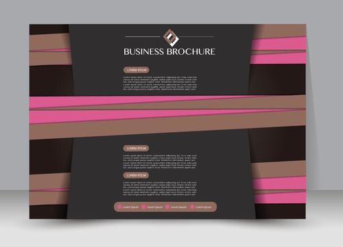 New creative business brochure vector