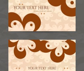 Printing style company business card vector