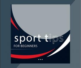 Sport tips for beginners vector