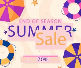 Travel flyer design vector