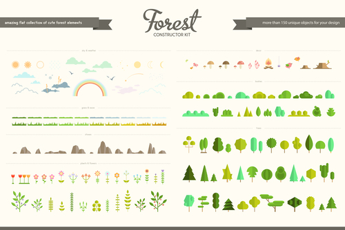 forest constructor vector