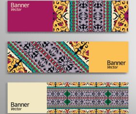 Banner vector