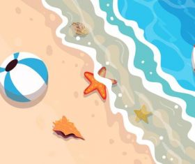 Beach vector