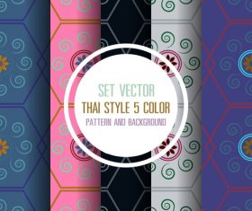 Beautiful pattern seamless background vector