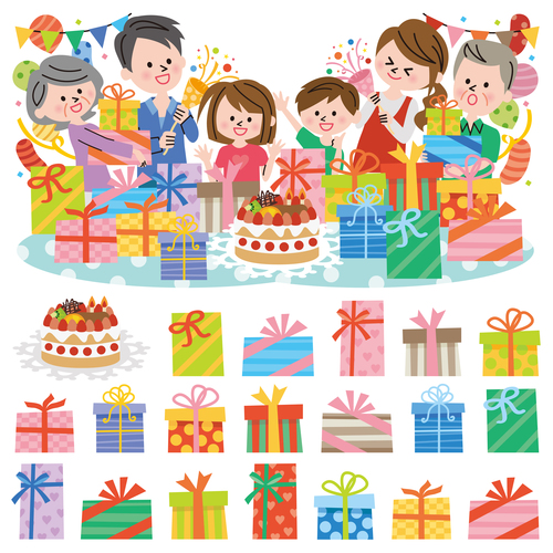Birthday party vector