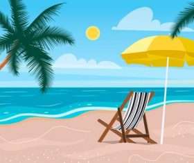 Cartoon illustration background vector