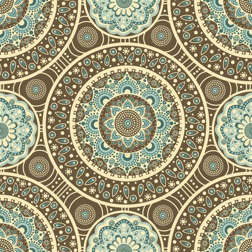 Circles and patterns in vector
