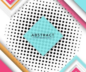 Color card abstract background vector