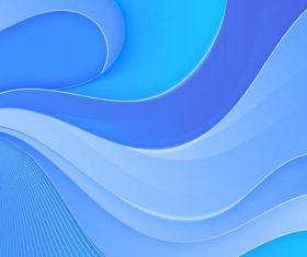 Colorful waves vector backgrounds with abstract paper