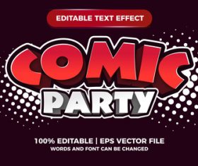 Premium Vector  Cool cartoon text effect