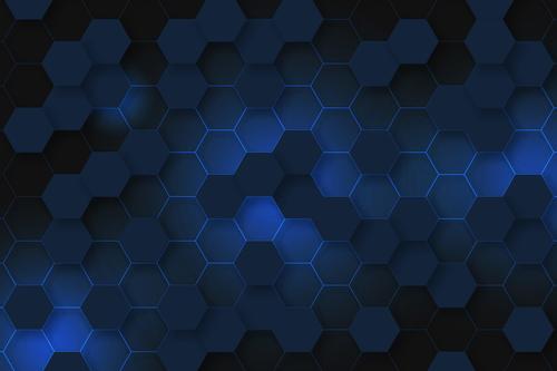 Dark grid background vector