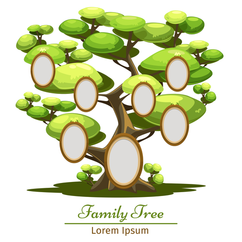 Design family tree vector