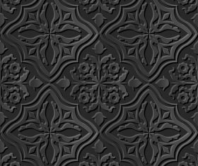 Exquisite decoration 3d patterns in vector