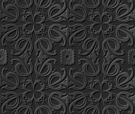 Exquisite decorative engraving pattern vector