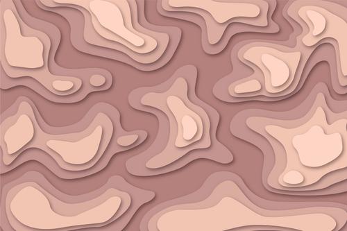 Geomorphology graphic abstract background vector
