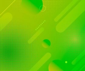 Green gradient abstract background vector