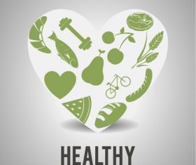 Healthy lifestyle vector
