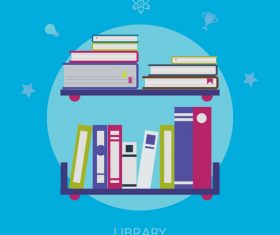 College library vector free download