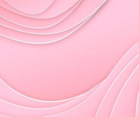 Light pink wave background vector