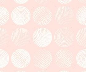 Pink circle pattern background vector