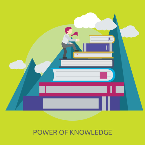 Power Of Knowledge vector