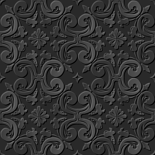 Practical decoration 3d patterns in vector