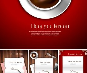 Presentforyou romantic and love theme vector