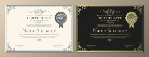 Product certificate vector